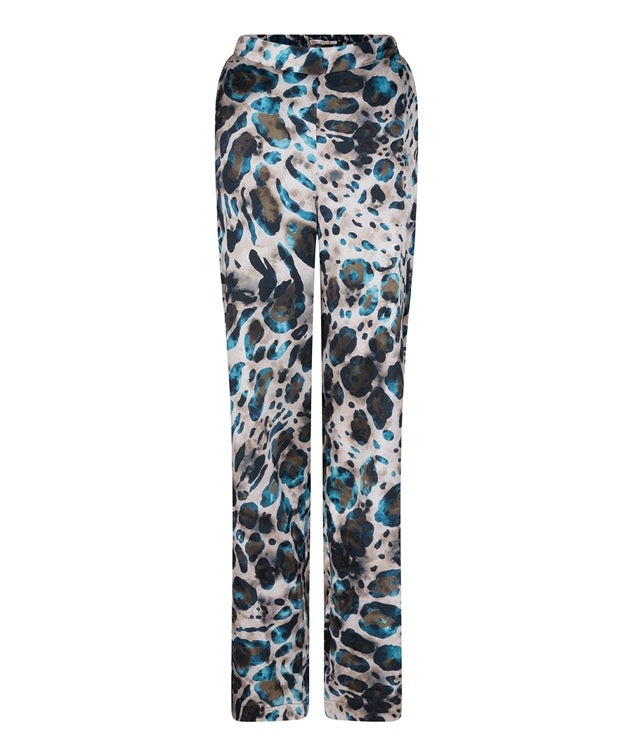 EsQualo Trousers sateen animal roots