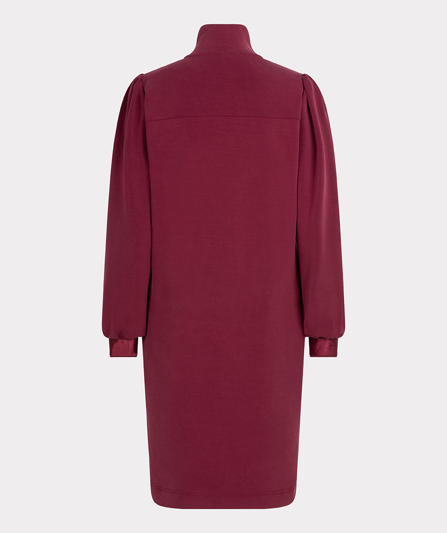 Esqualo Dress Zipped-Wine