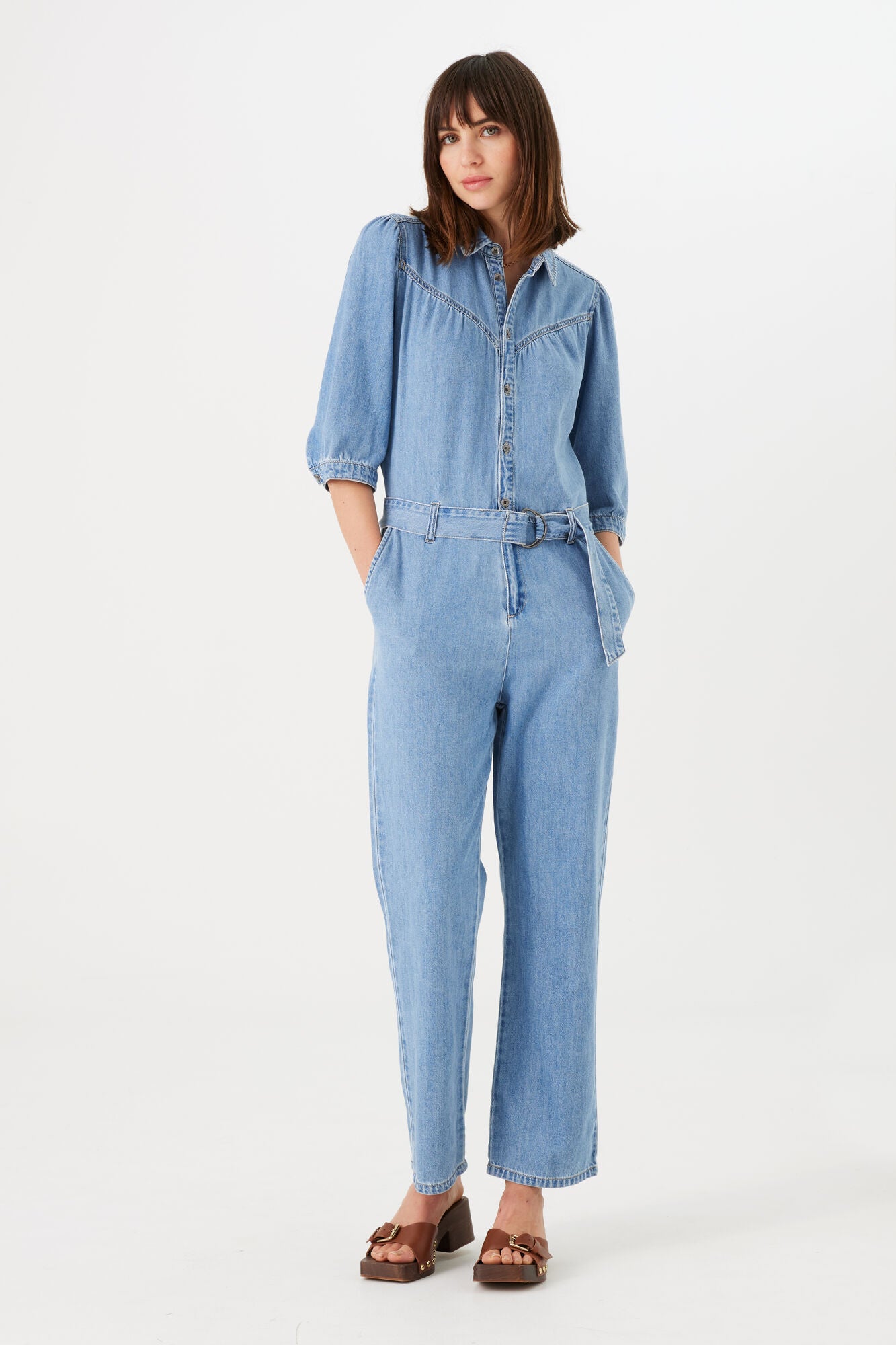 Garcia Ladies Jumpsuit Denim