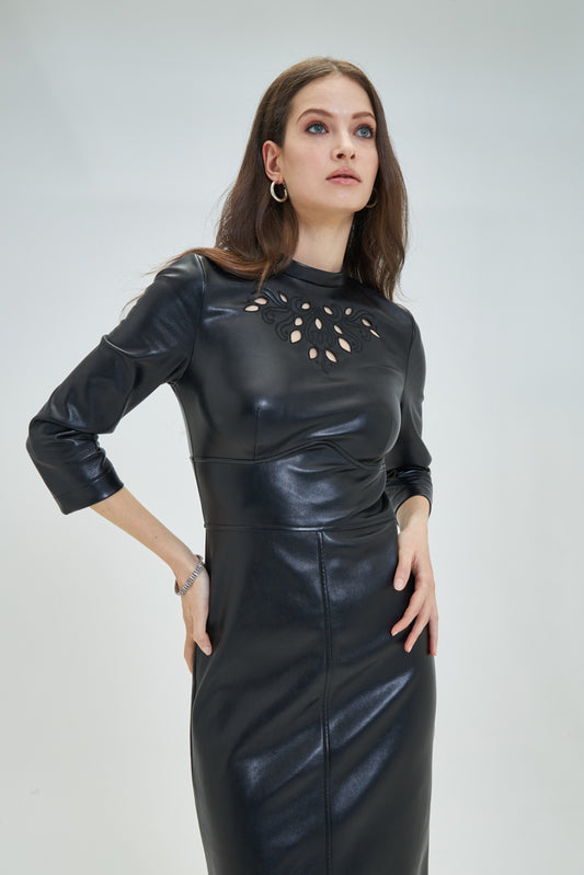 Goa Goa Black Pledder Dress