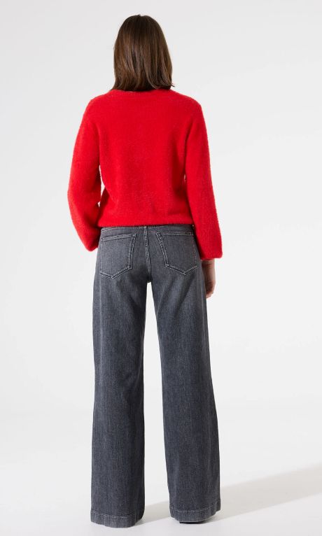 Garcia Ladies Cardigan True Red