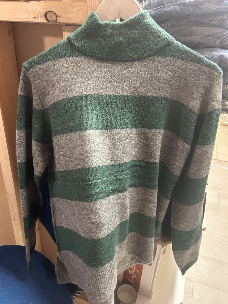 ICHI IHEDEEN Jumper Green Mix.