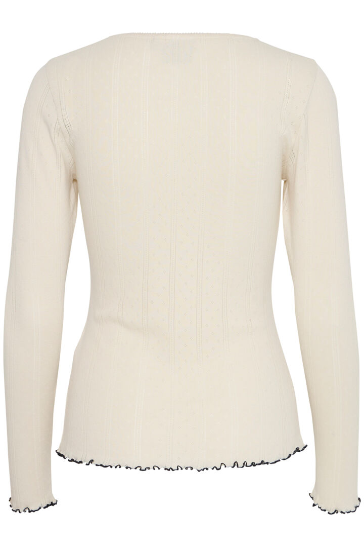 ICHI IHPELLANNA LS Long sleeve top with Bow detail