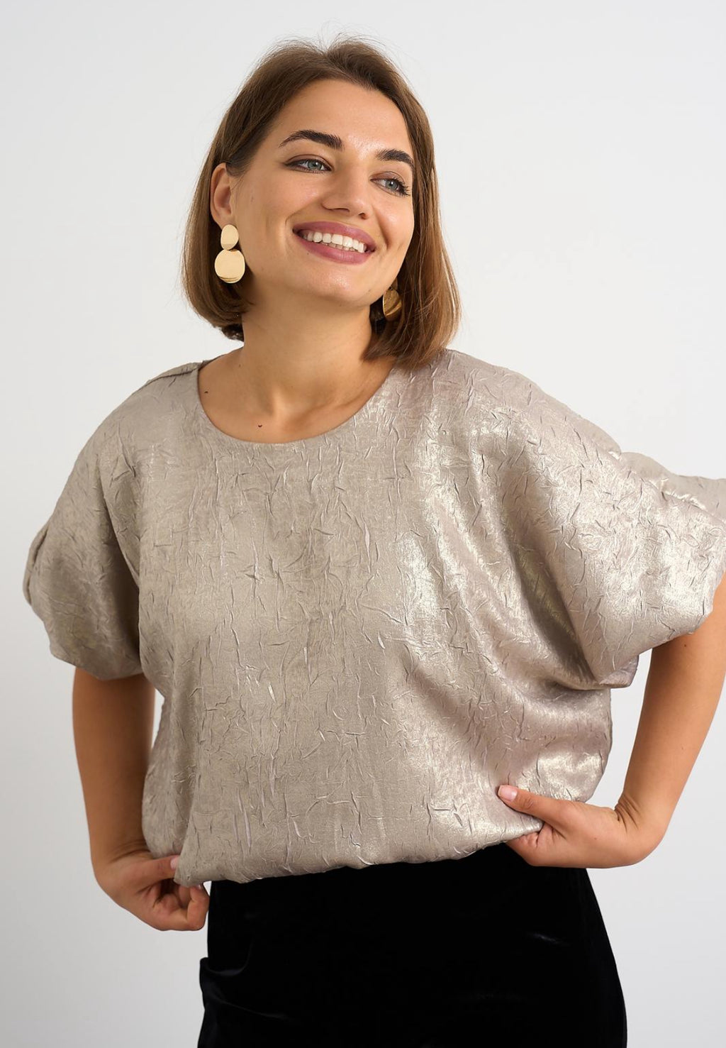Kyla Crinkle Top