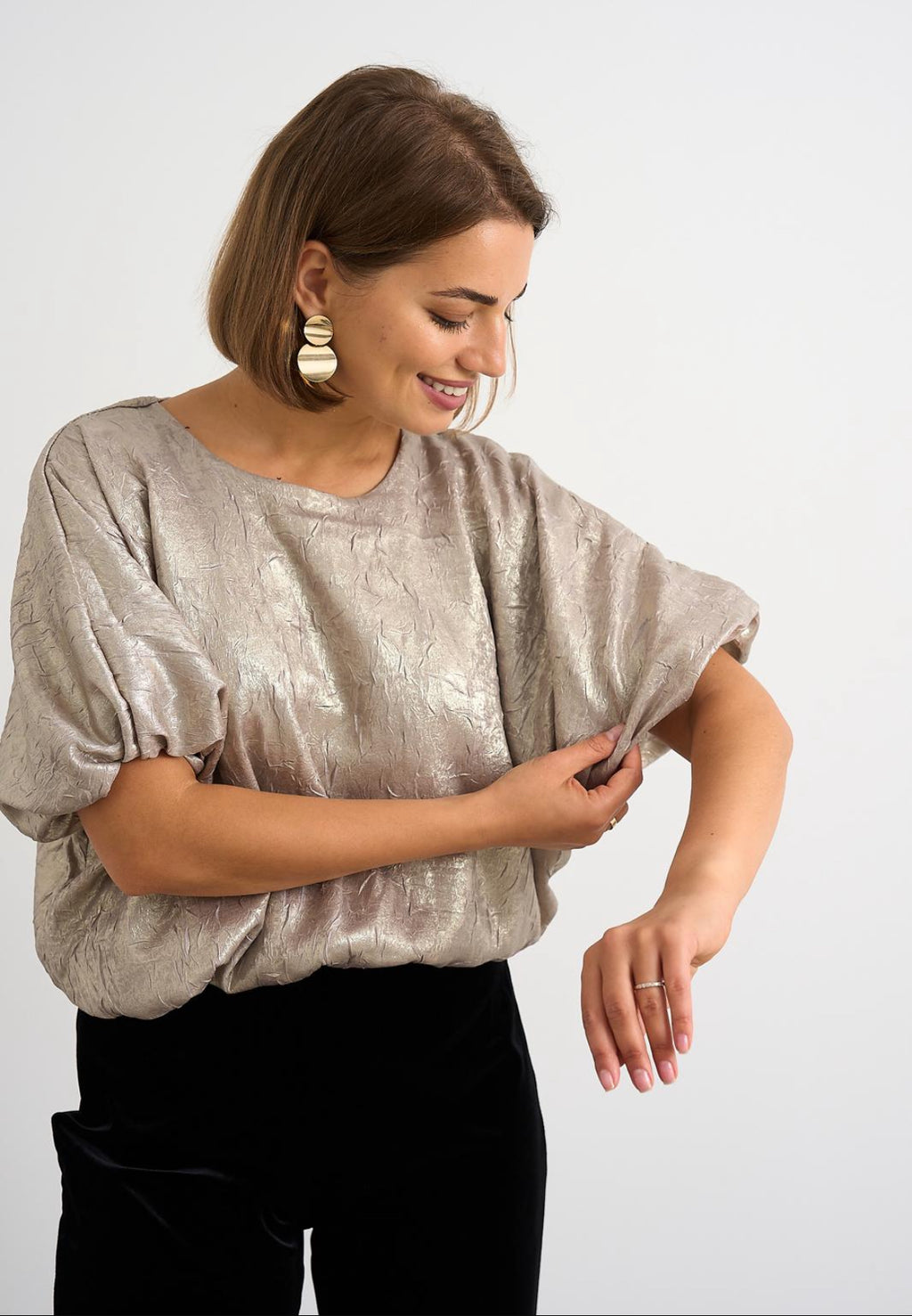 Kyla Crinkle Top