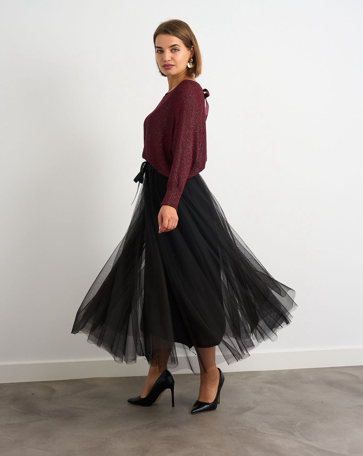 Kyla Tulle Skirt - Black