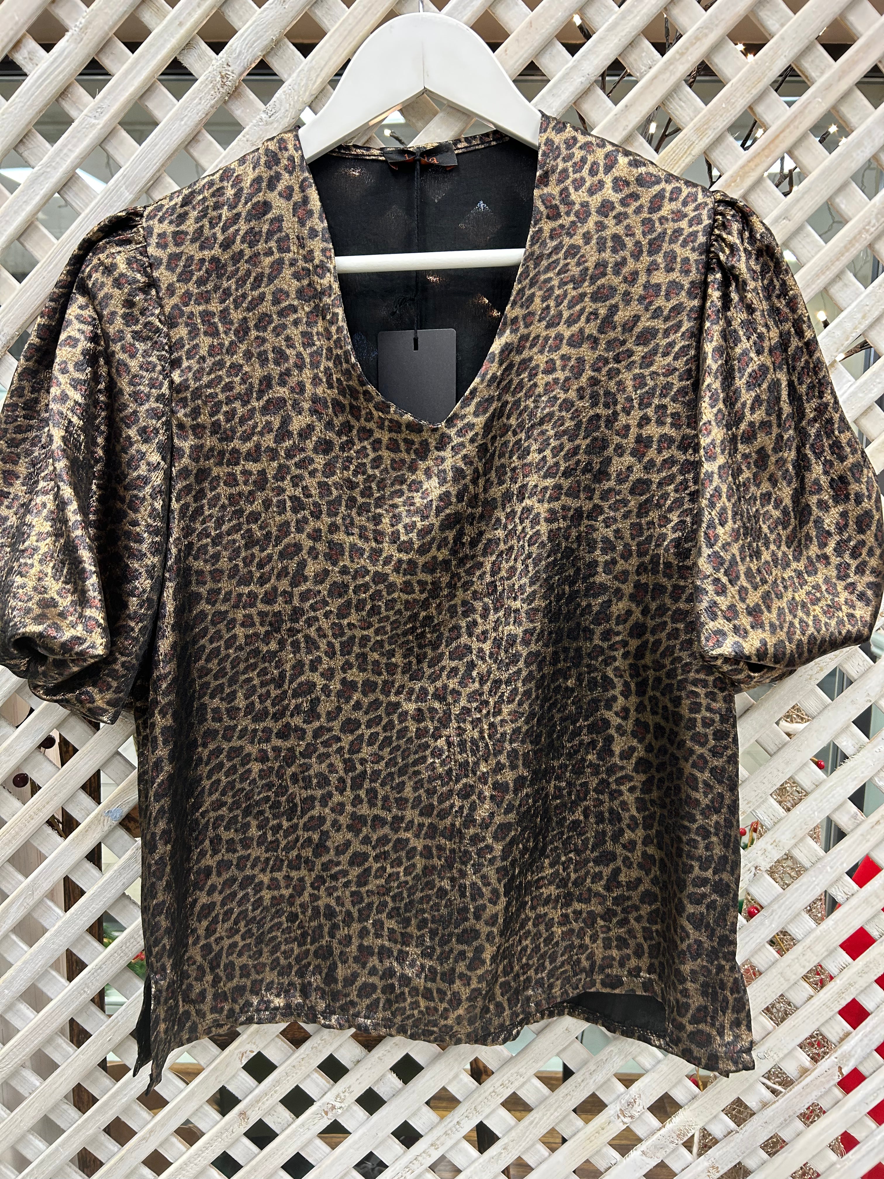 Kyla Leopard top