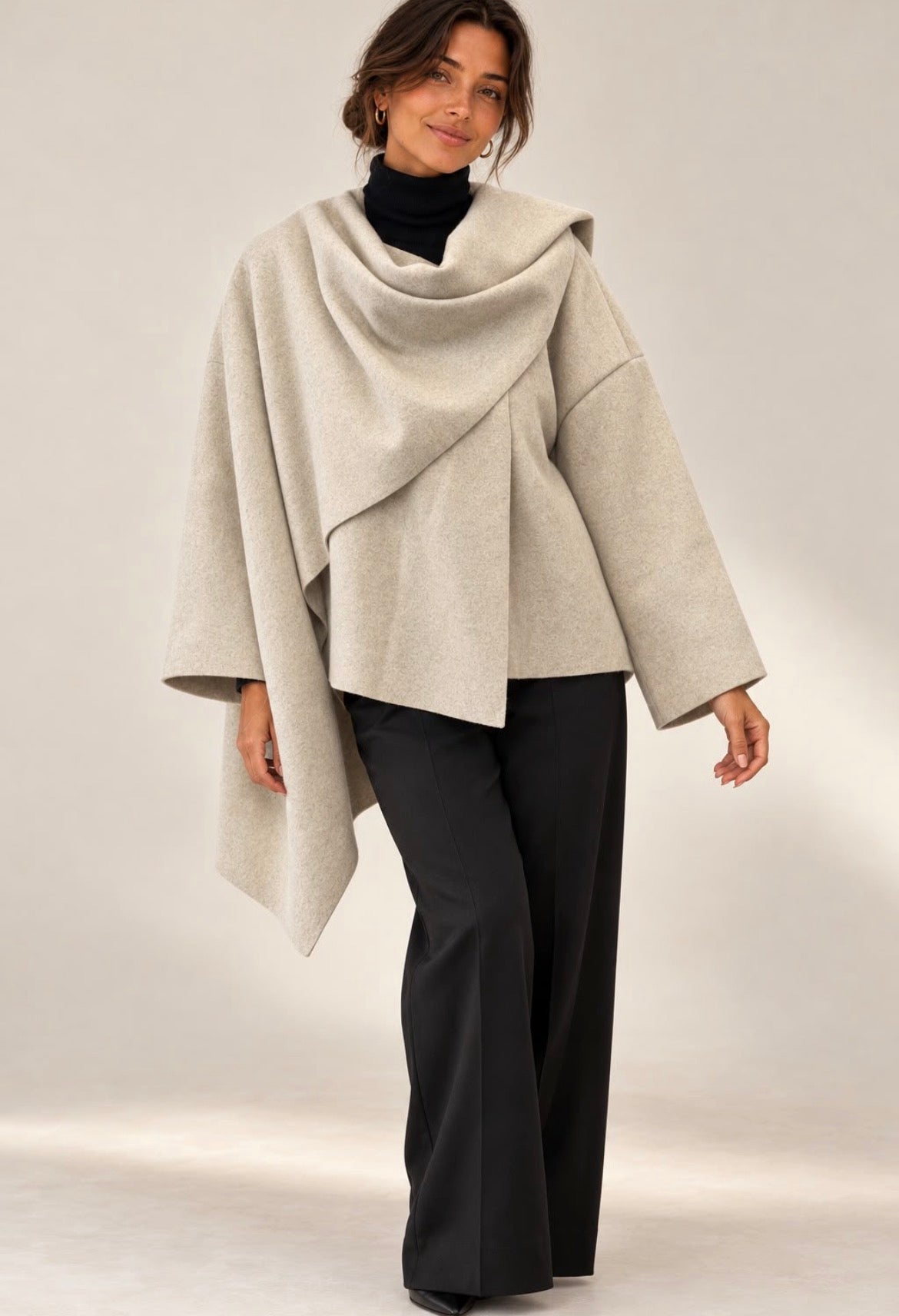 Kyla Cape - Beige