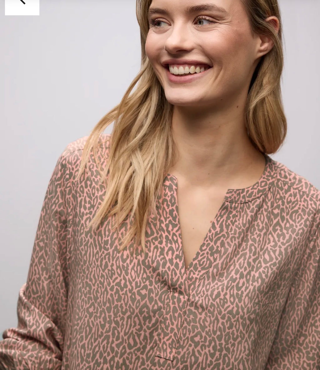 Street One Splitneck Tunic blouse