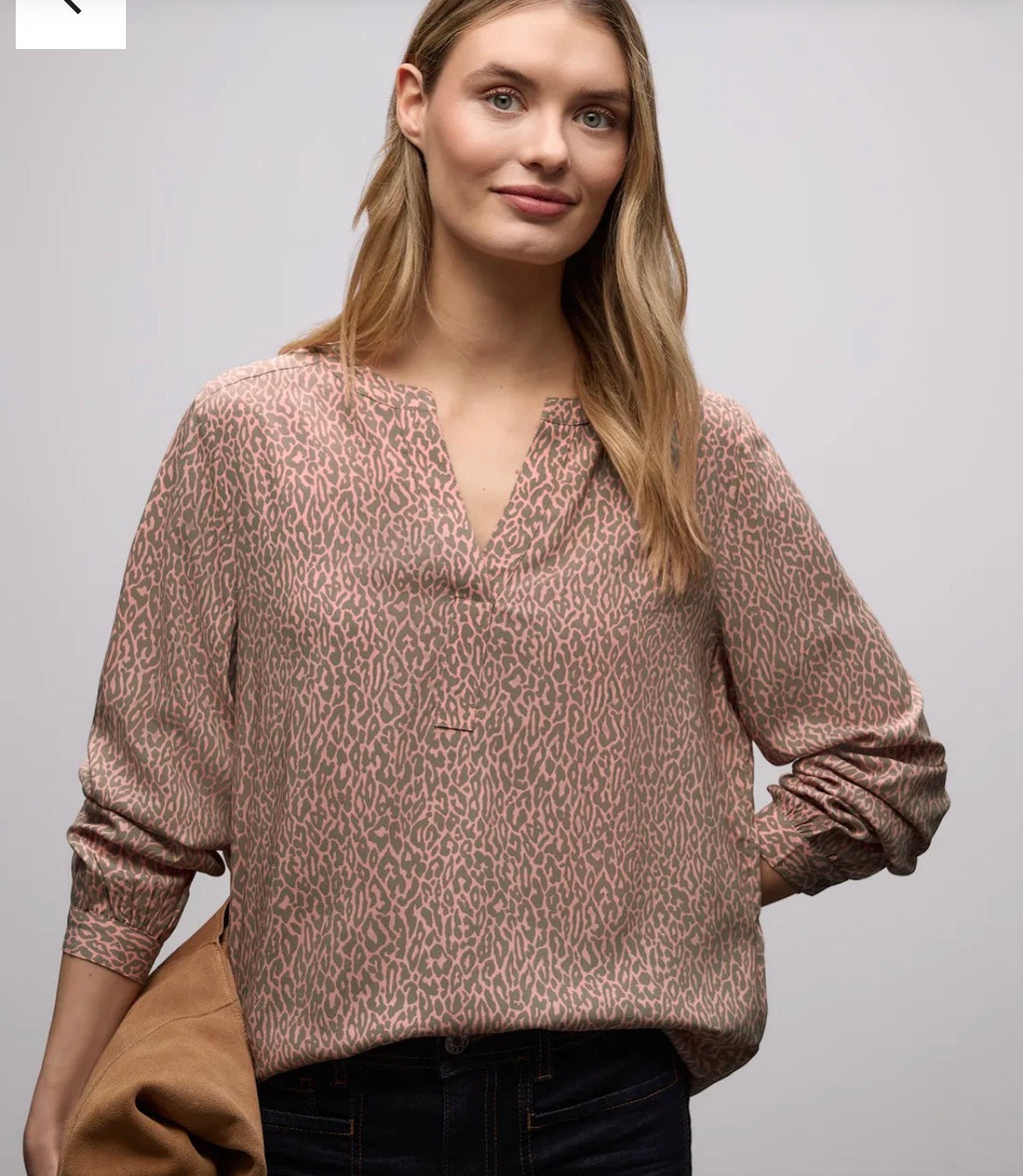 Street One Splitneck Tunic blouse