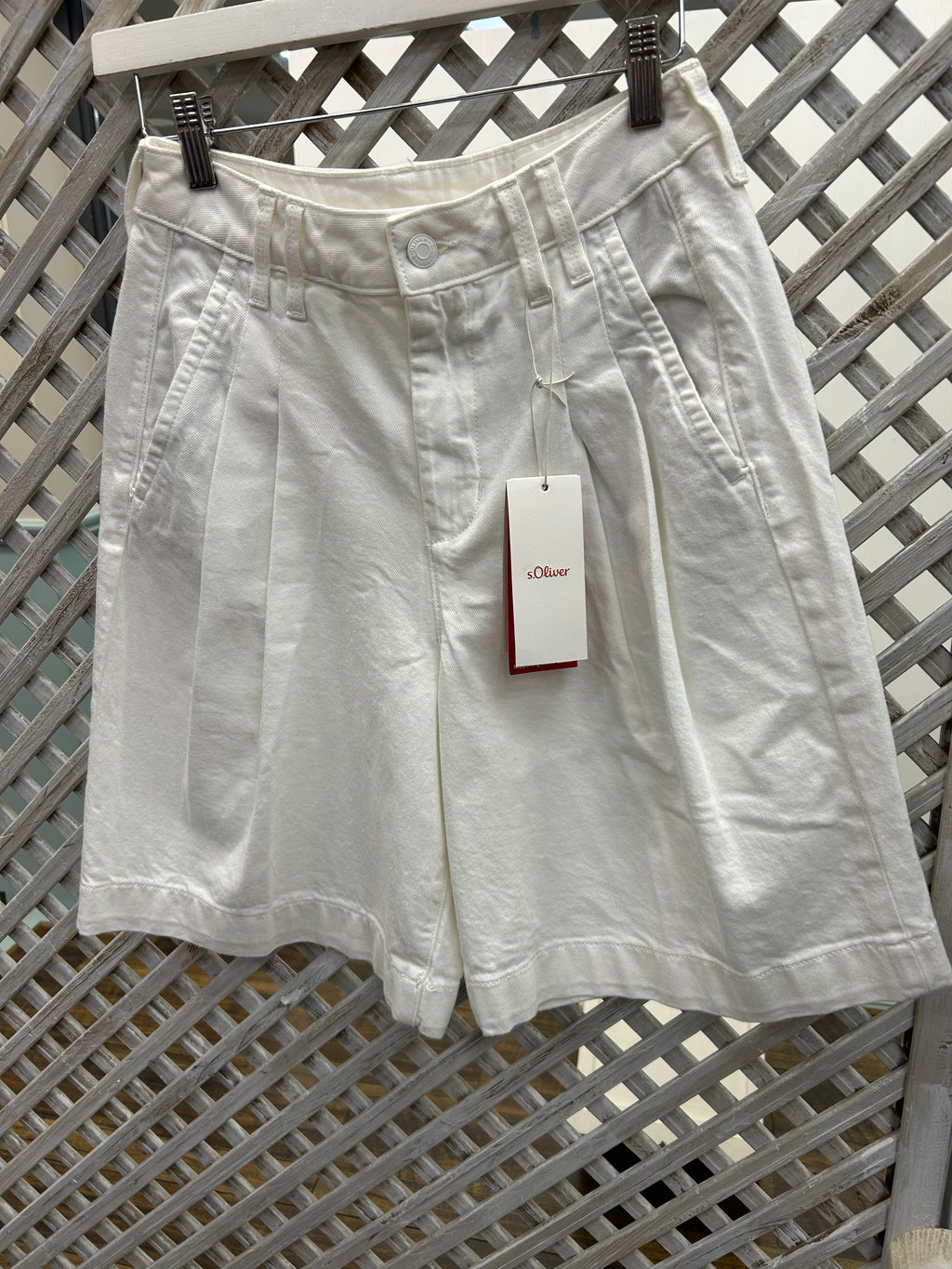 S Oliver Cotton Shorts.