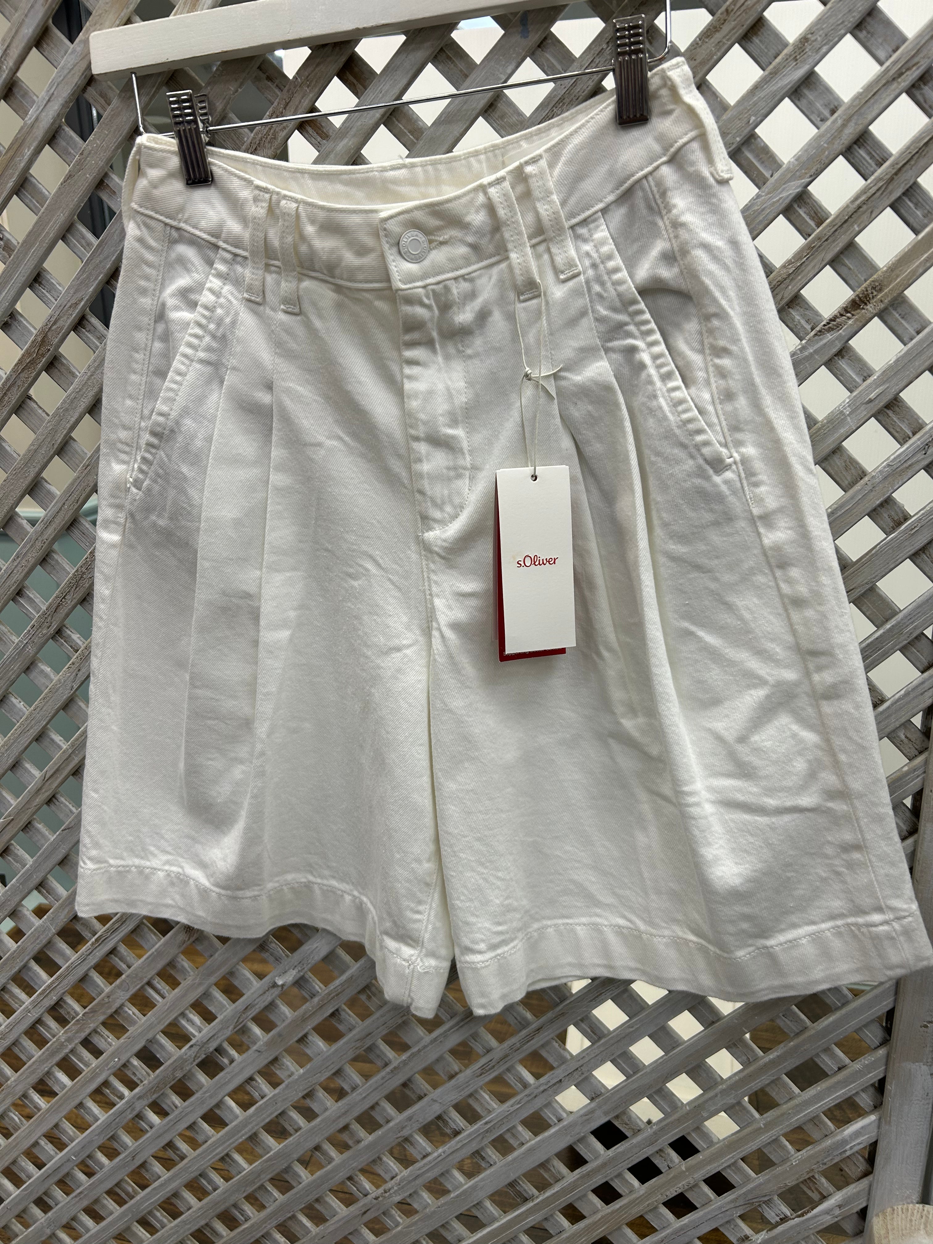 S Oliver Cotton Shorts.