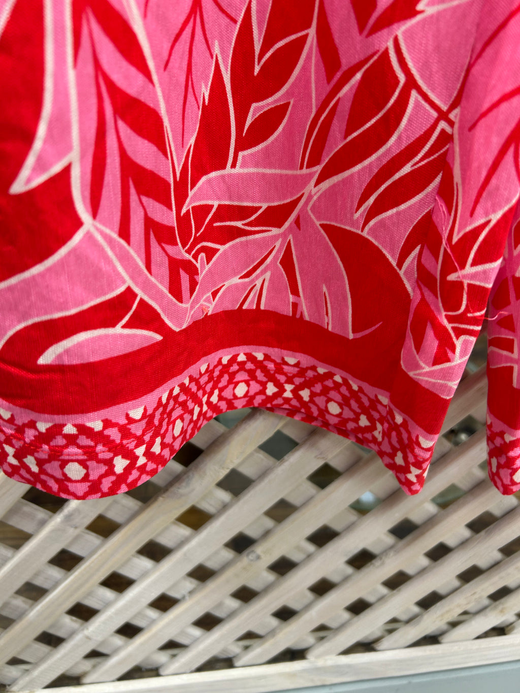 Molly Bracken Lili Sidonio Woven Ladies Trousers Pink Mix.