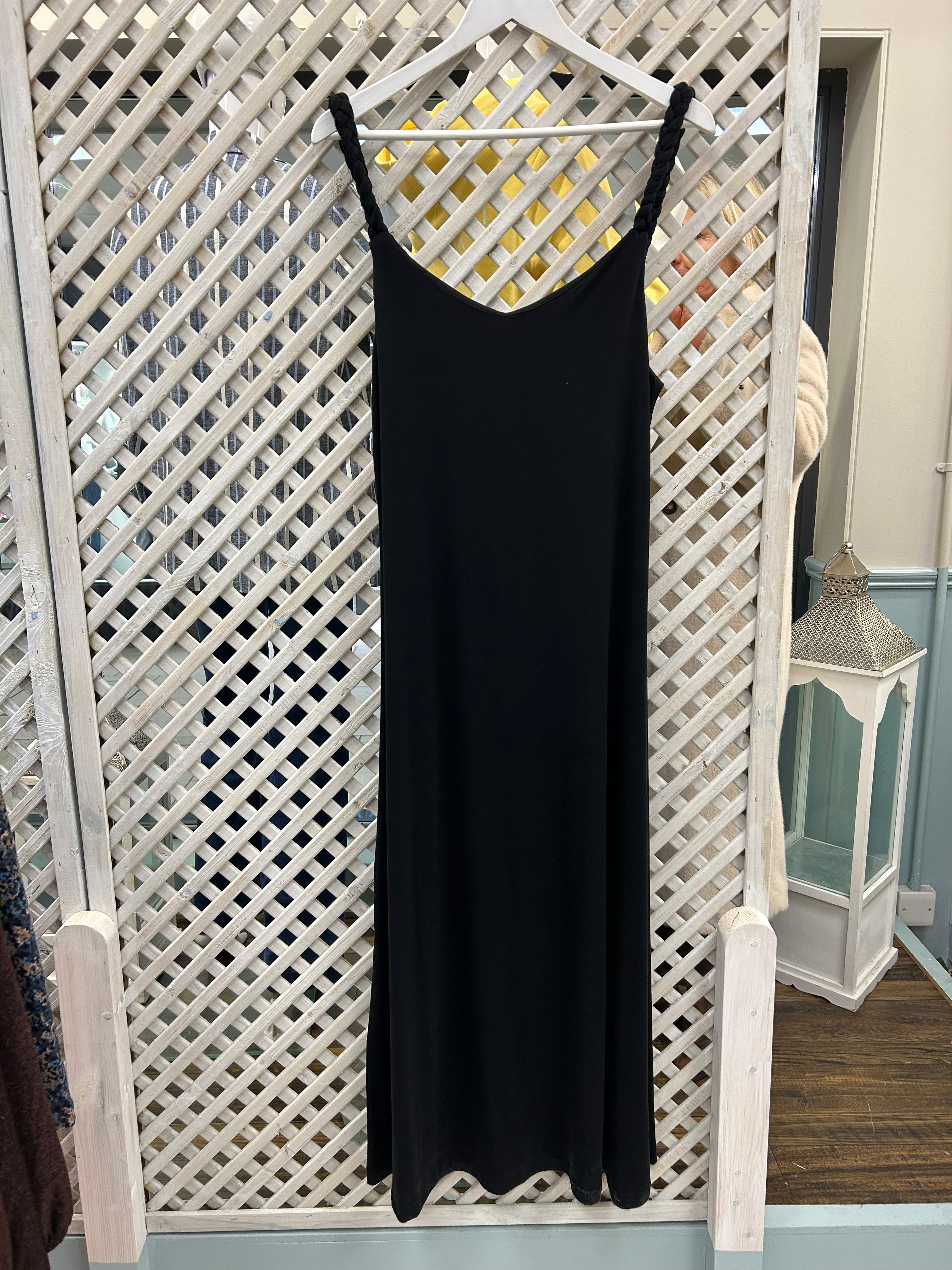 Lili Sidonio Molly Bracken Jersey Dress with Plaited Straps.