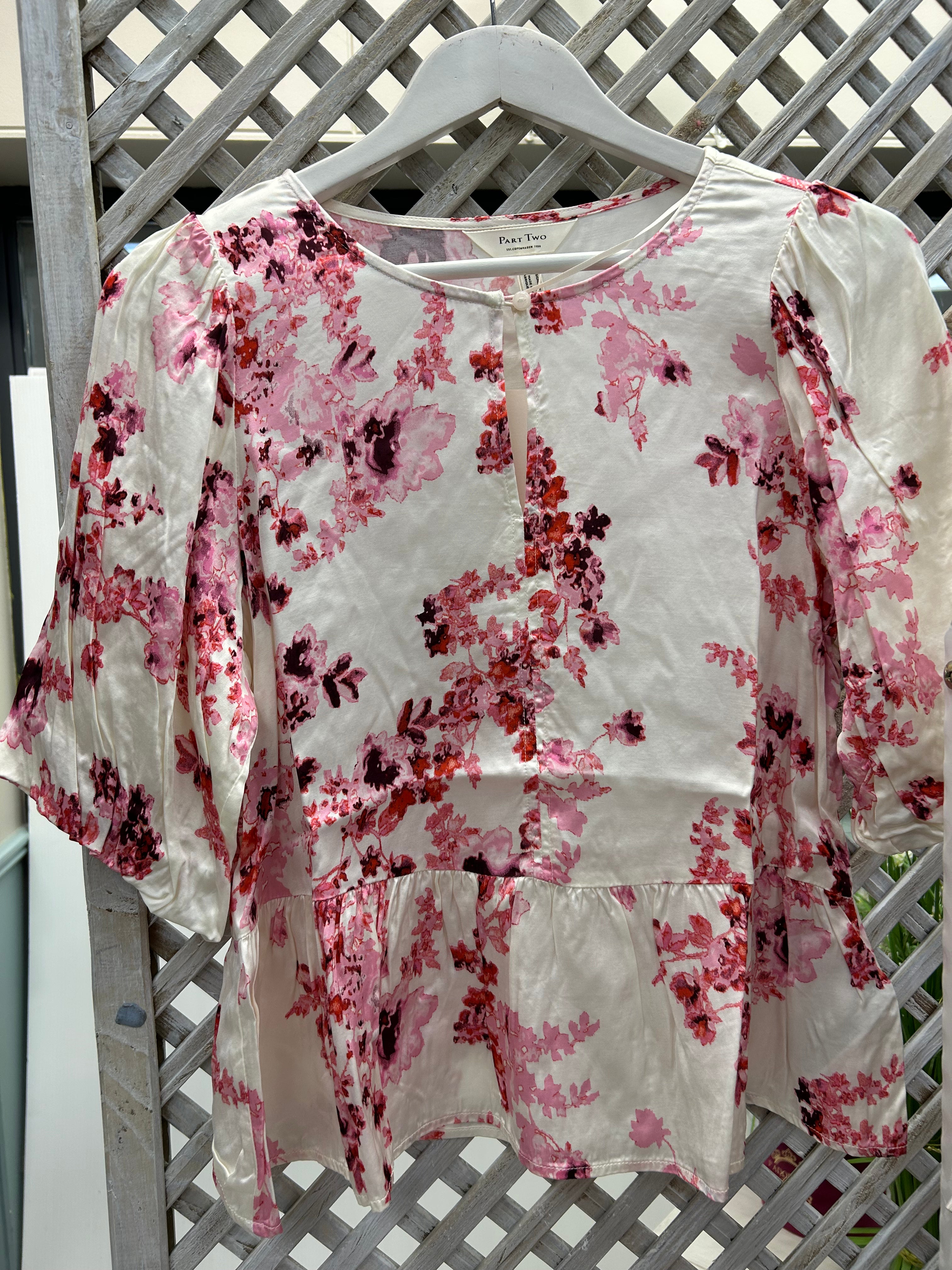 Part Two AzeliaPW BL Top - Pink Mix.