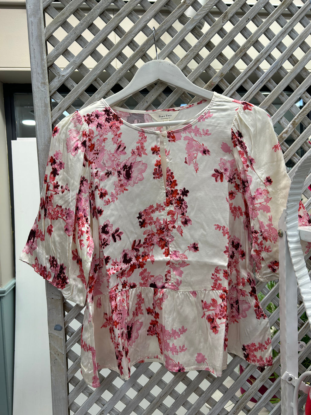 Part Two AzeliaPW BL Top - Pink Mix.