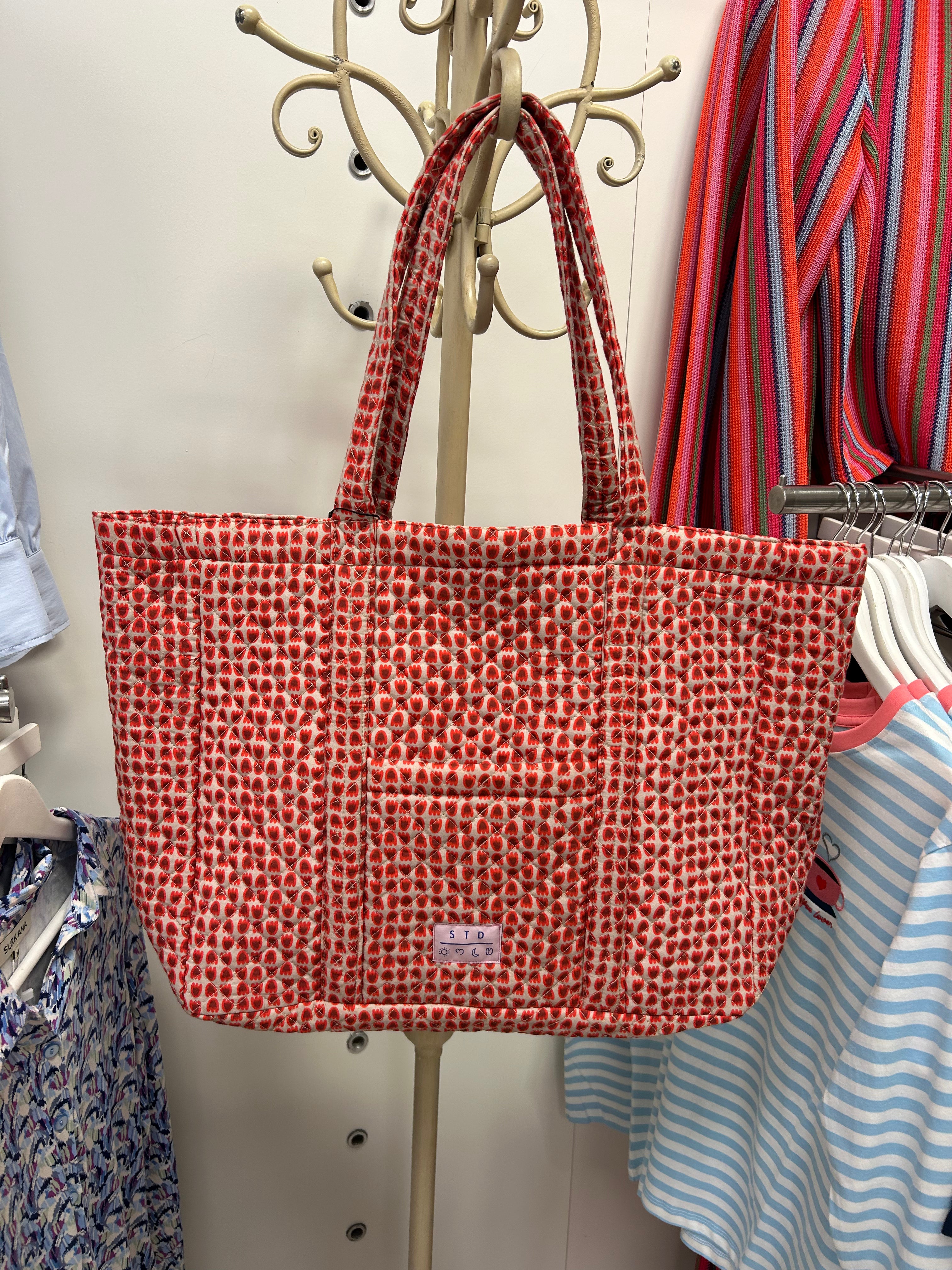 ICHI IAMELIS TOTE BA - Orange Mix