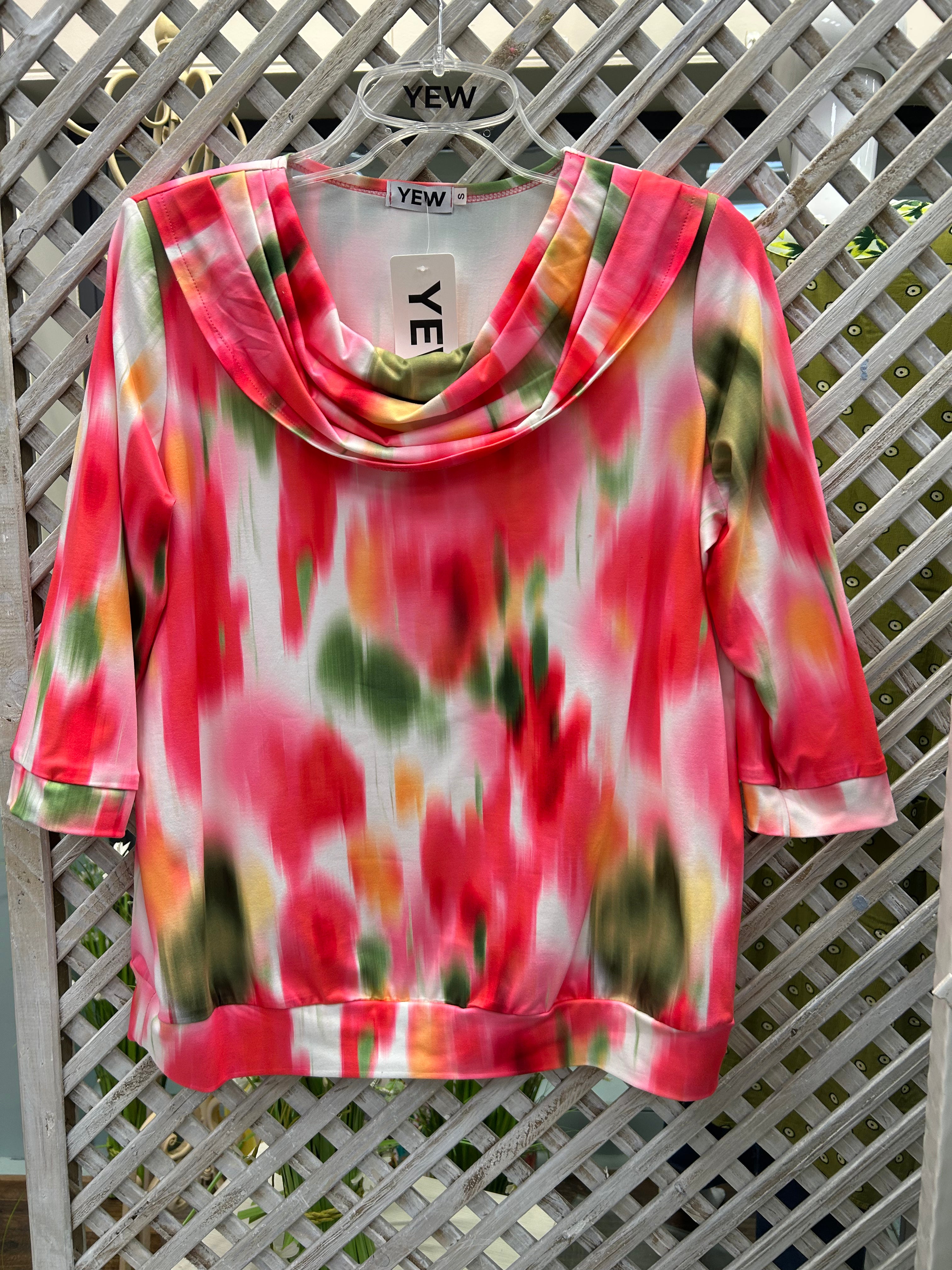 Yew Top - Hot Pink Mix.