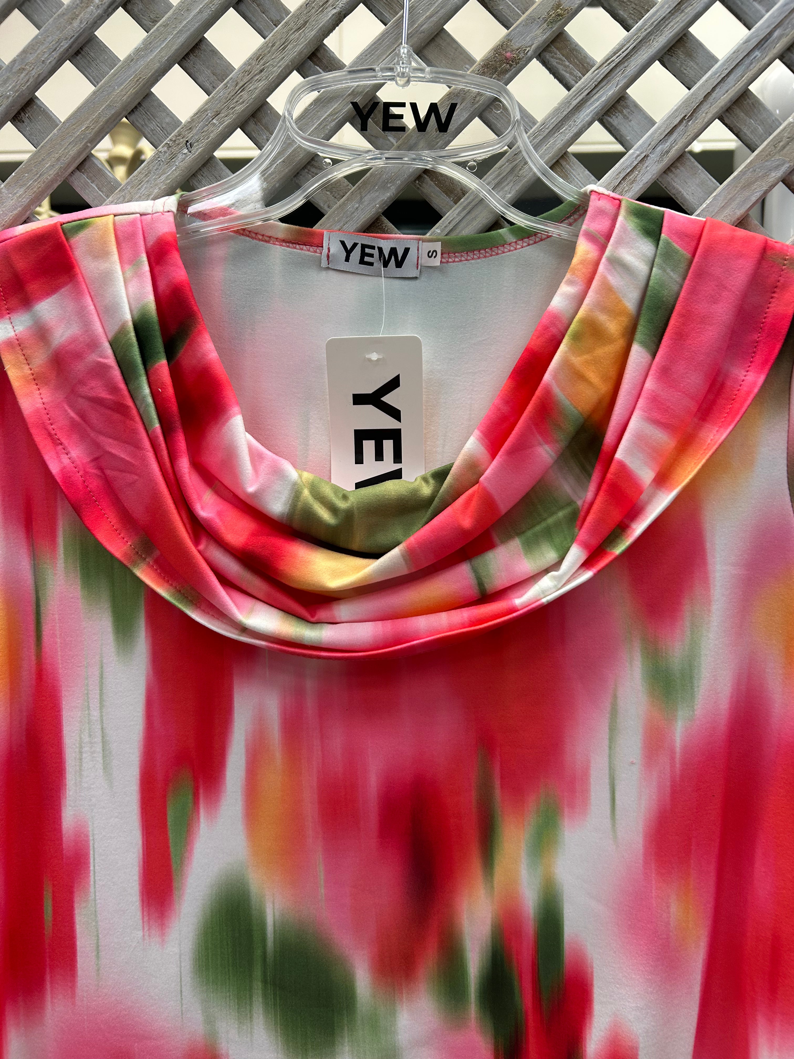 Yew Top - Hot Pink Mix.