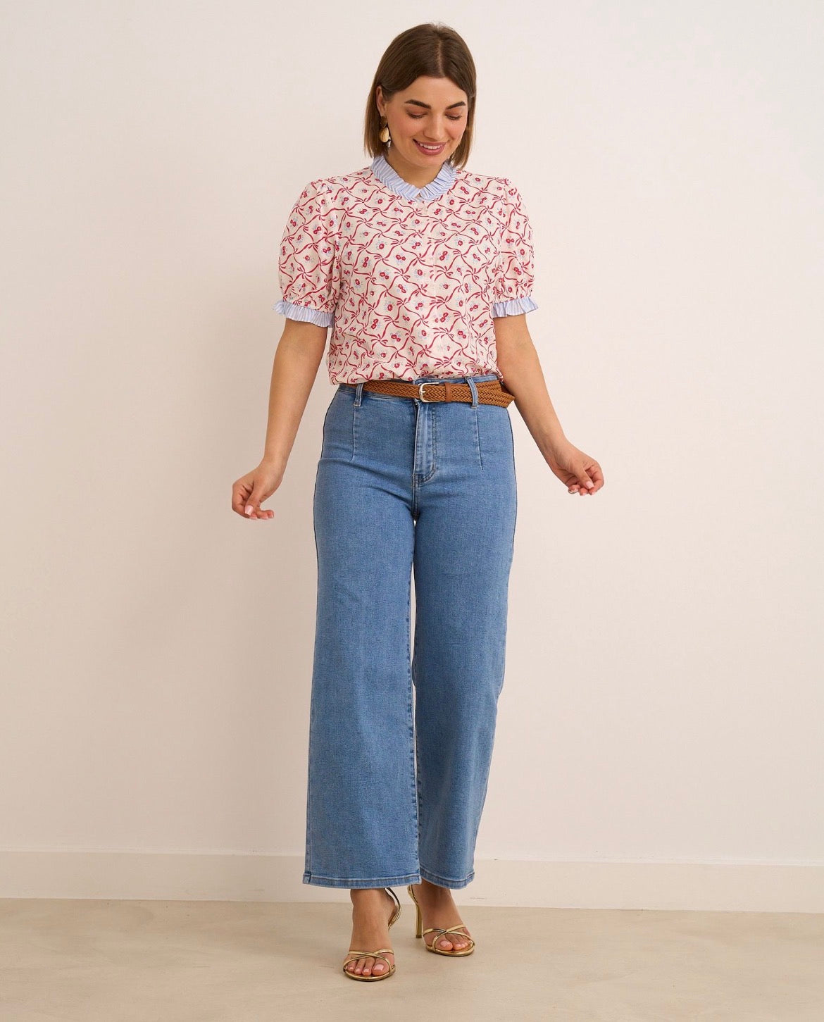 Kyla Cotton Jean - Denim.