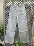 Kyla Wide Leg Jean Straight Fit - White.