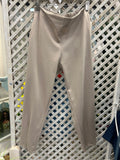 Mocha Pin Tuck Trousers.