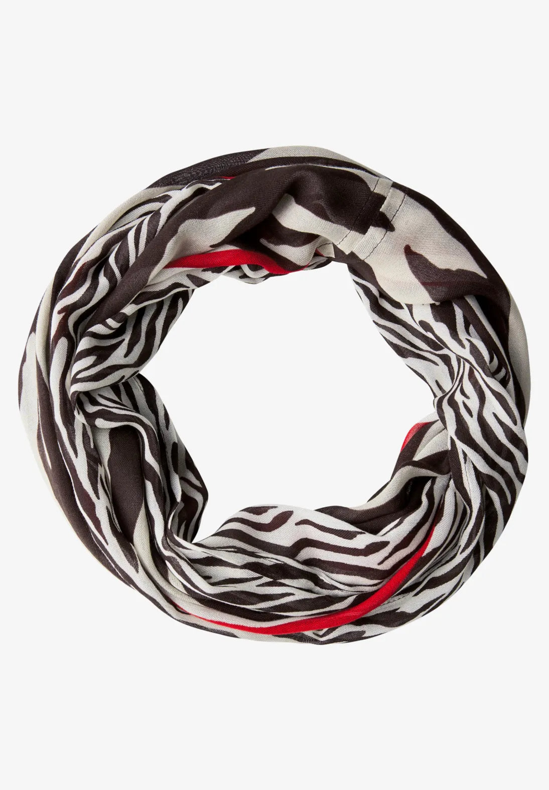 Street One Printed Modal Loop Scarf