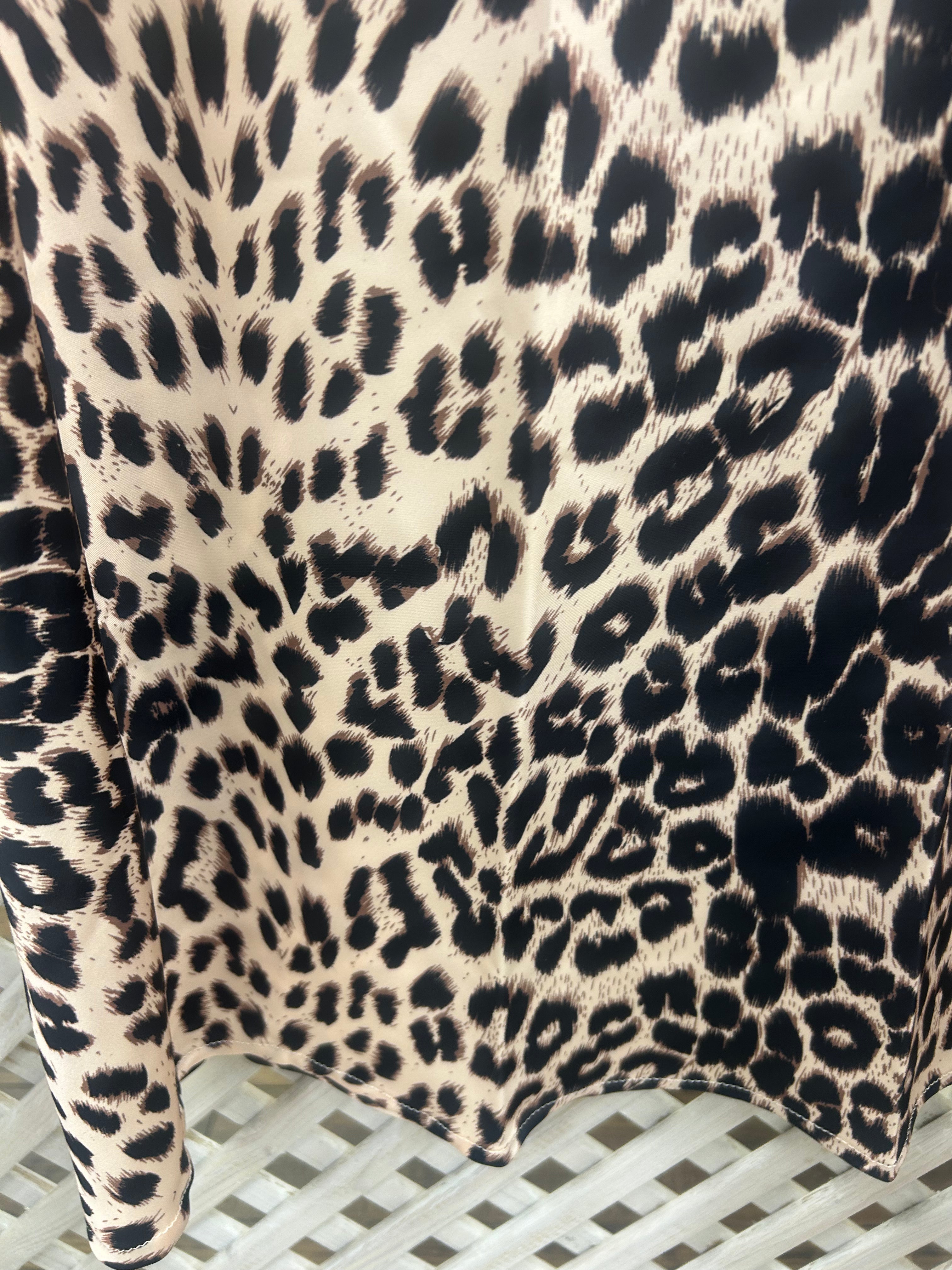 Kyla Skirt - Leopard Print.