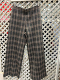 Part Two llisanPW Trousers - Brown Check.