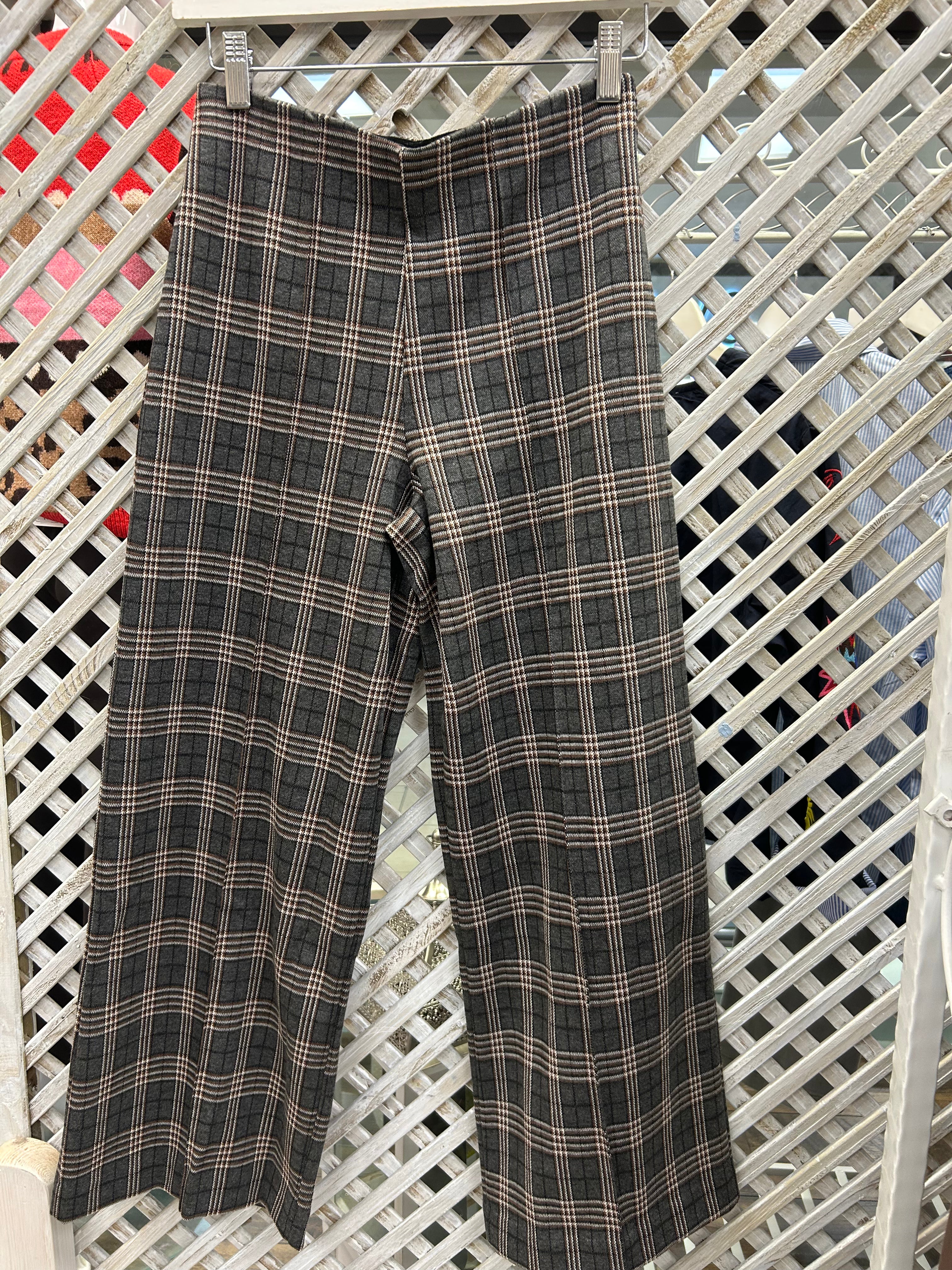 Part Two llisanPW Trousers - Brown Check.