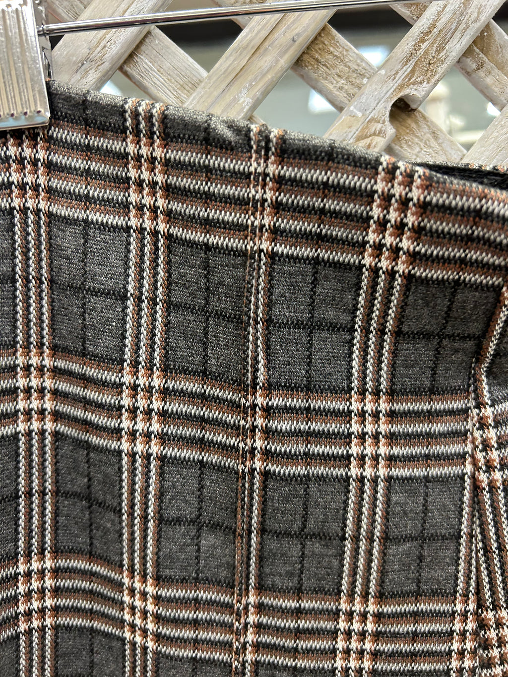 Part Two llisanPW Trousers - Brown Check.