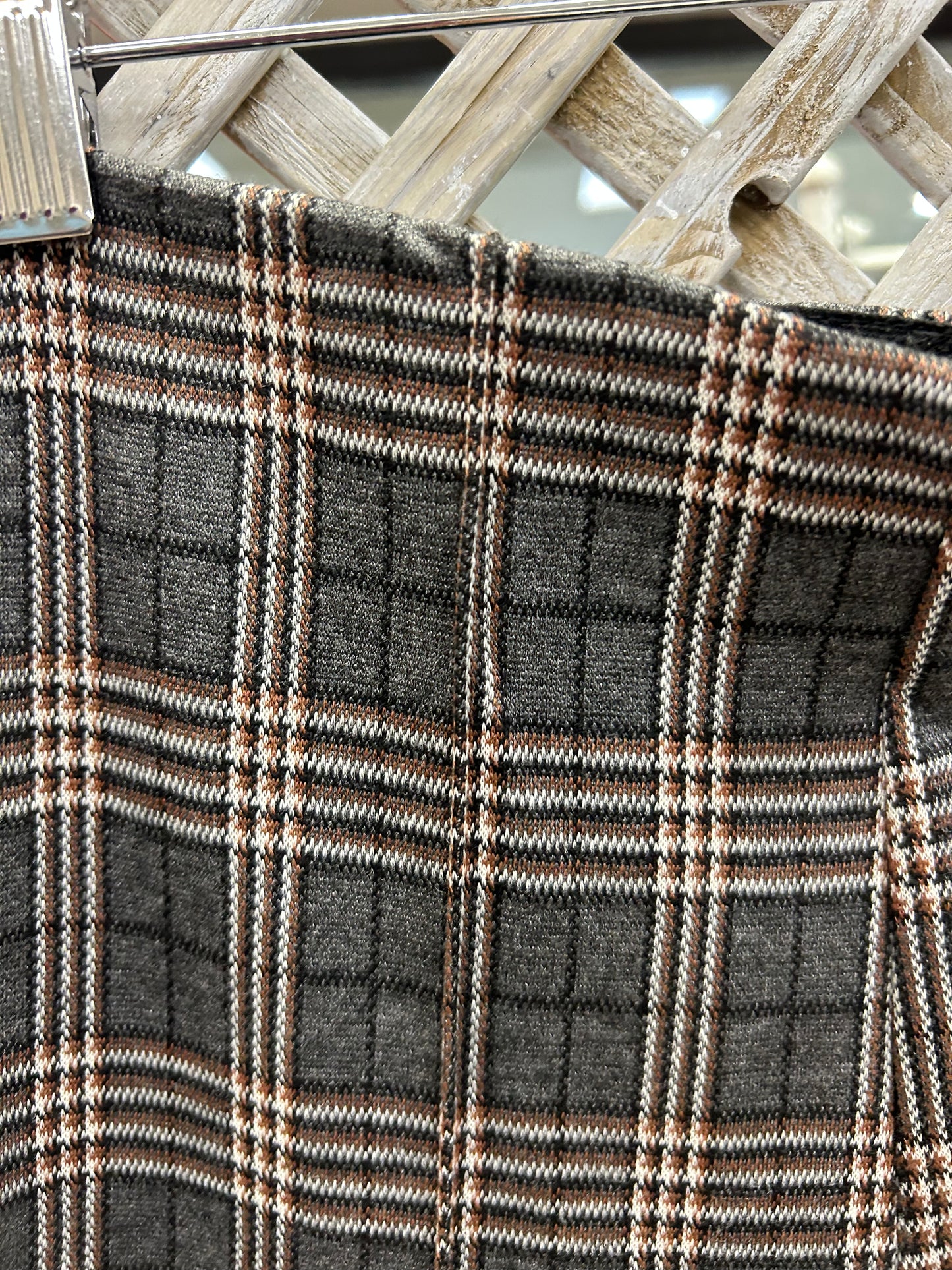 Part Two llisanPW Trousers - Brown Check.