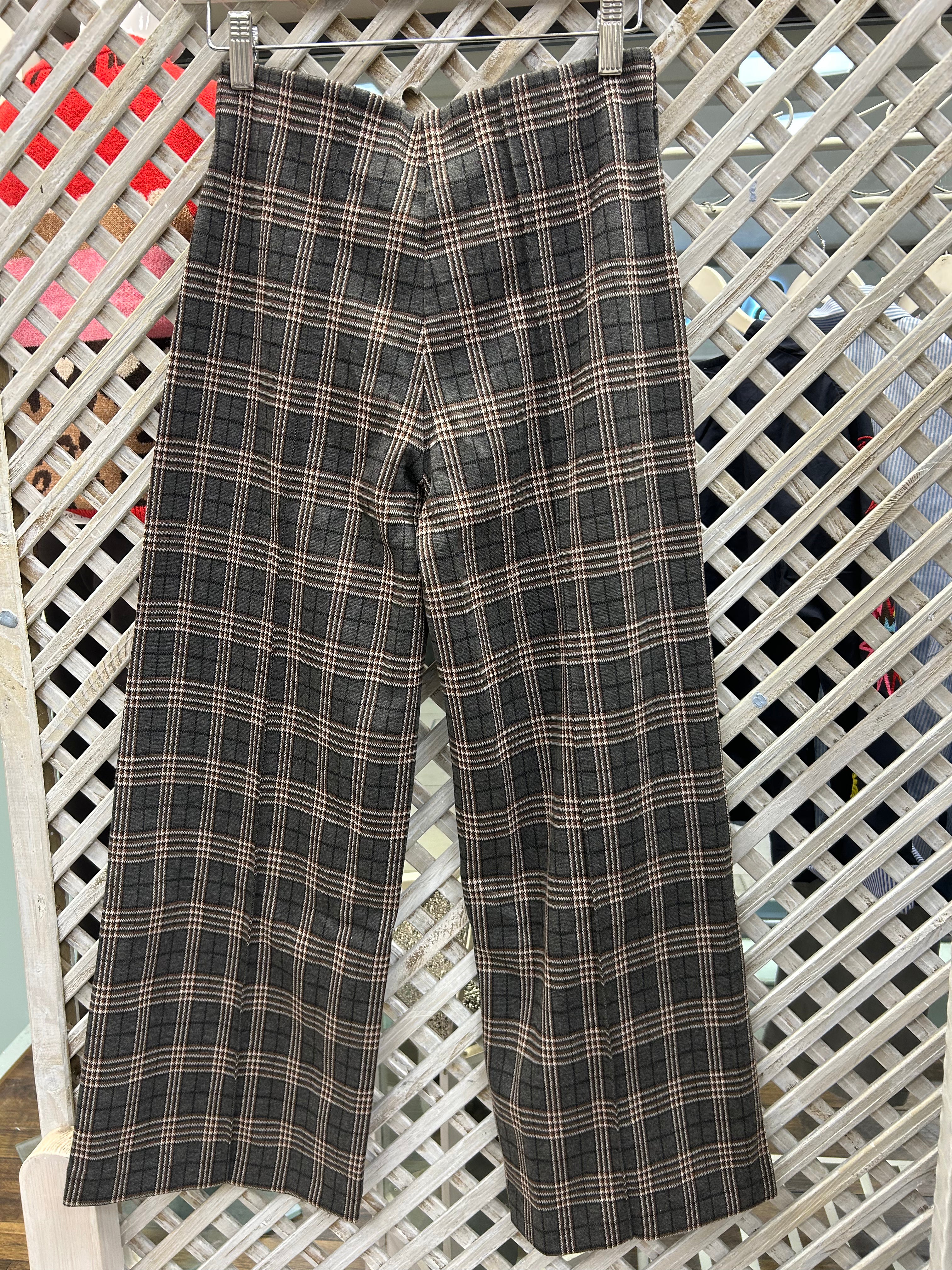 Part Two llisanPW Trousers - Brown Check.