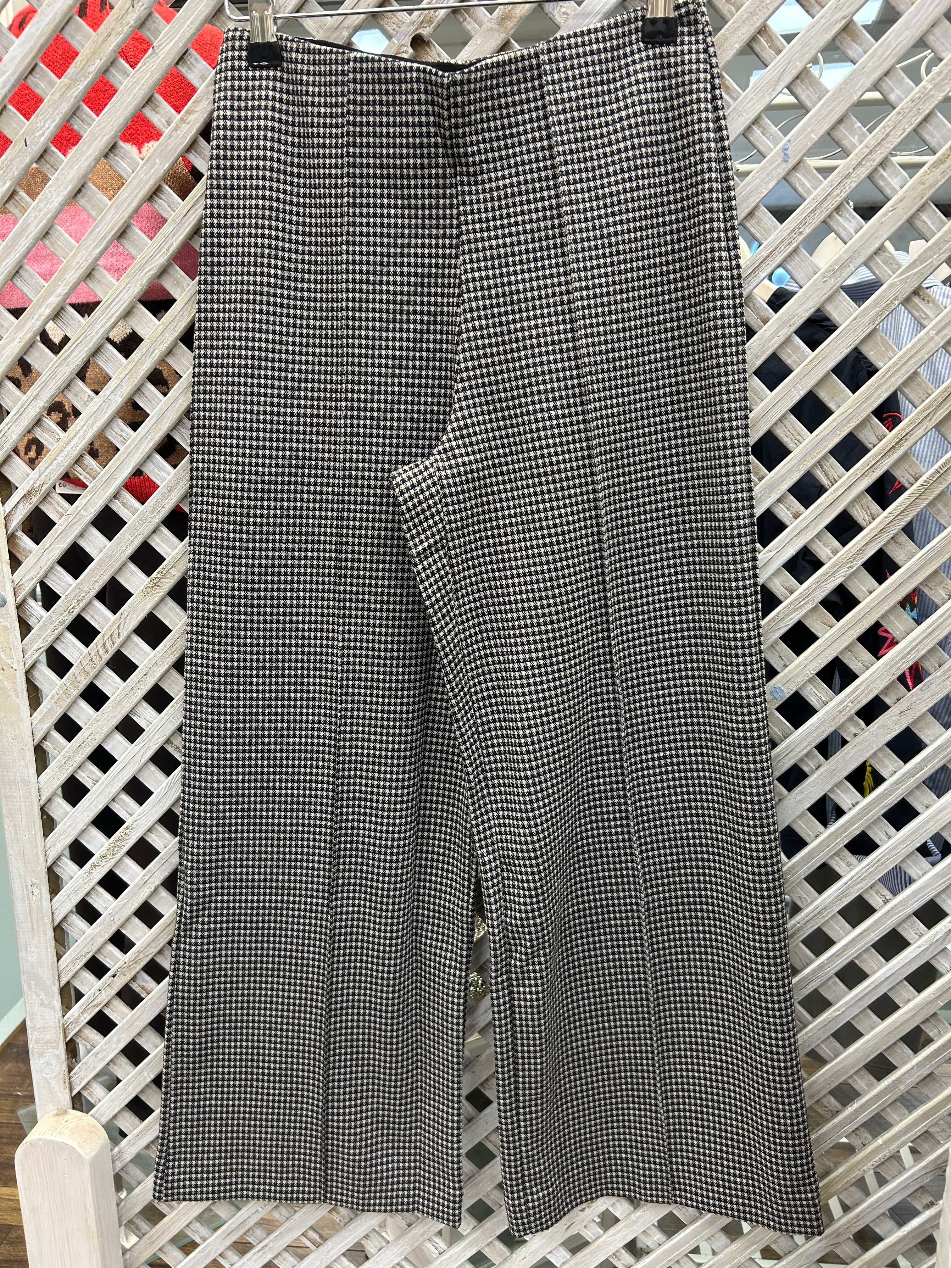 Part Two llisanPW Trousers - Black/White Check.