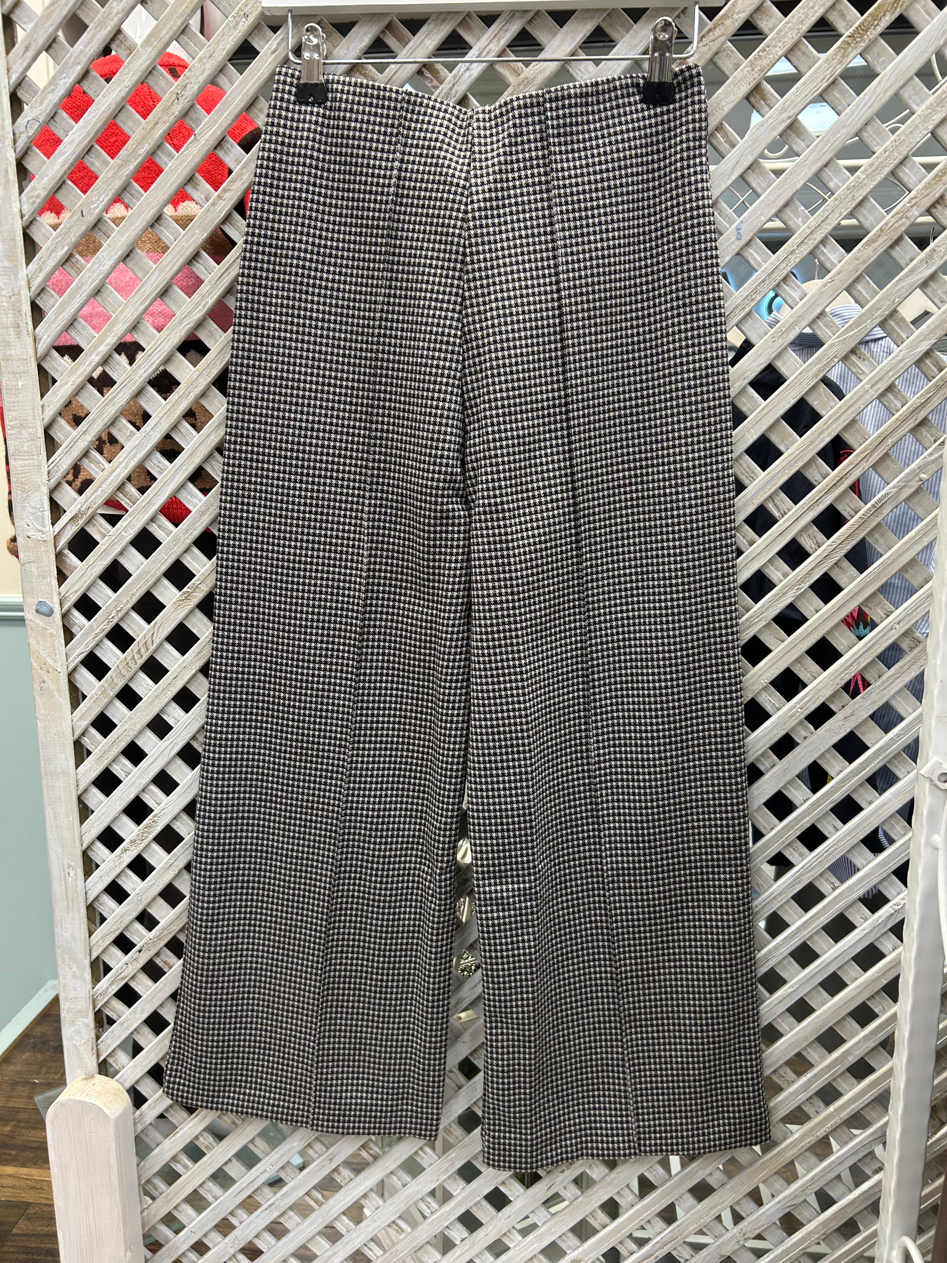 Part Two llisanPW Trousers - Black/White Check.