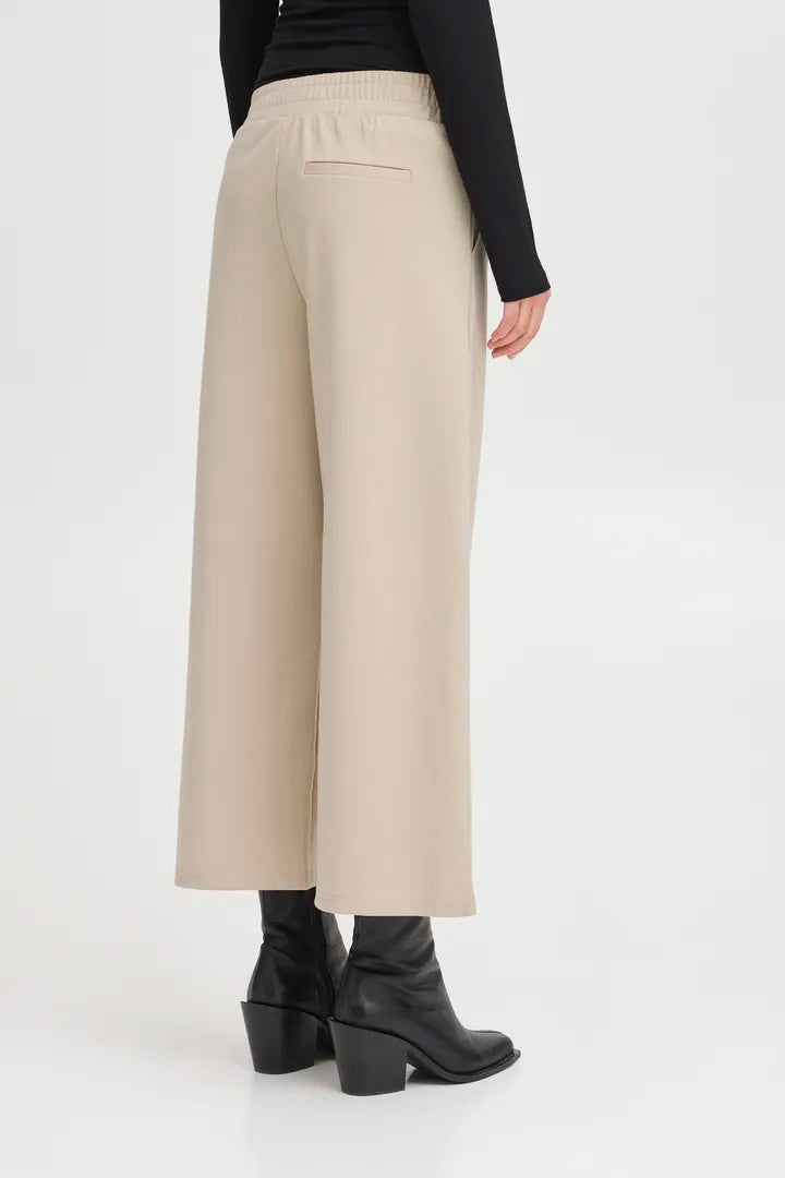 IHKATE SUS Jogger Wide Leg Beige