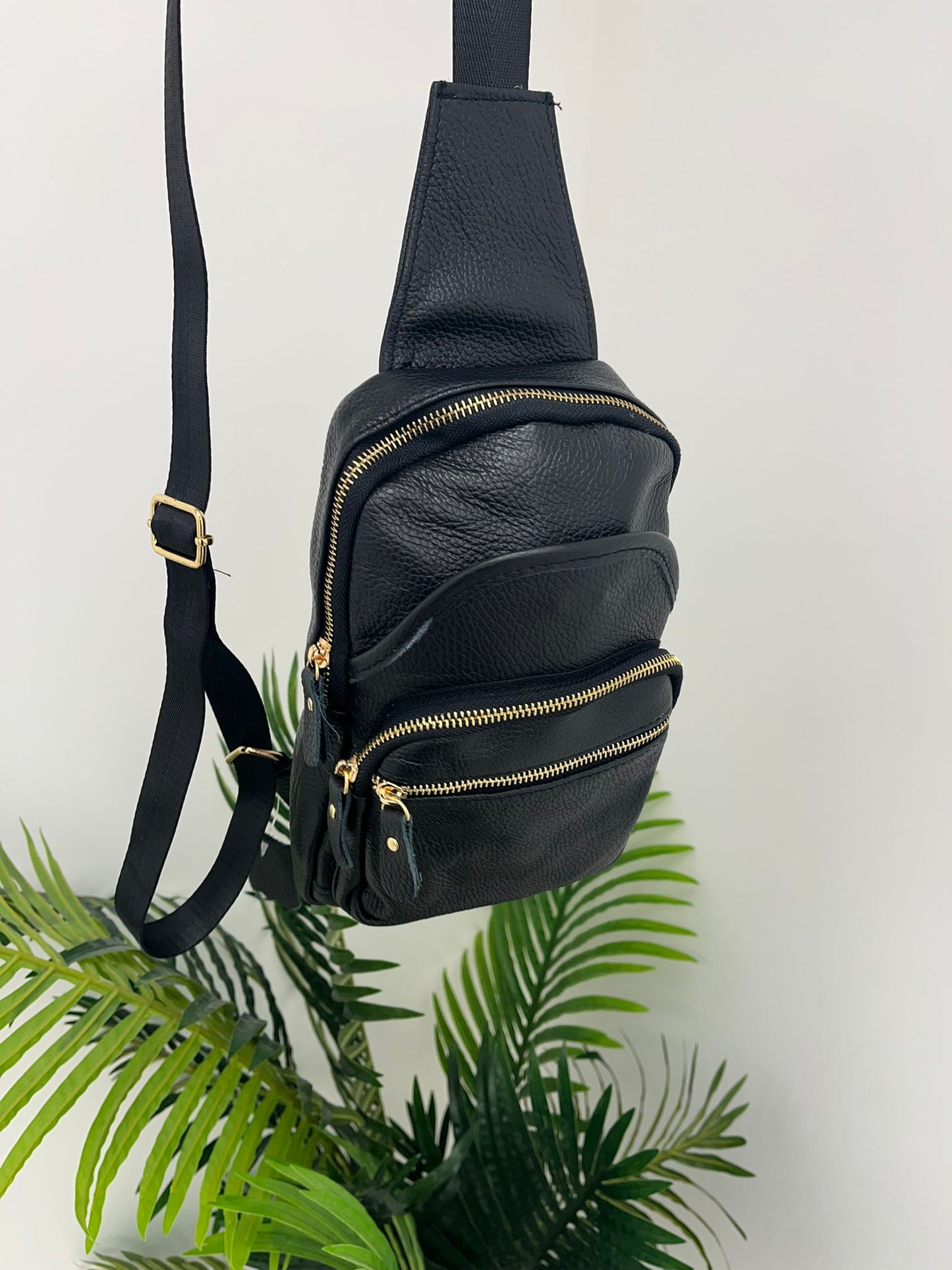 Kyla Leather Crossbody Bag