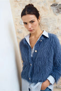 Molly Bracken Cardigan - Denim Blue.