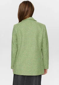 NUFAUSTINA Blazer Golden Cypress with pink lining