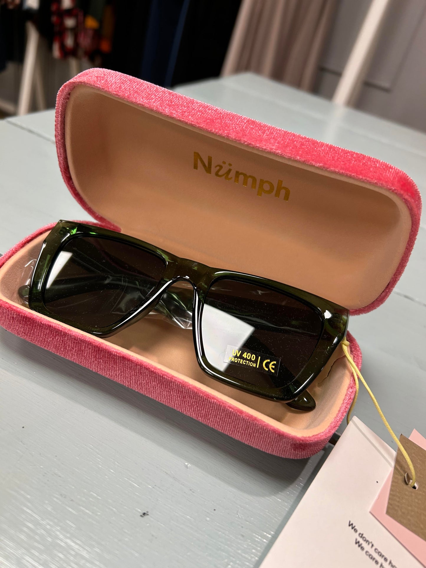 NUMPH NUREMA Sunglasses Cadmium Green