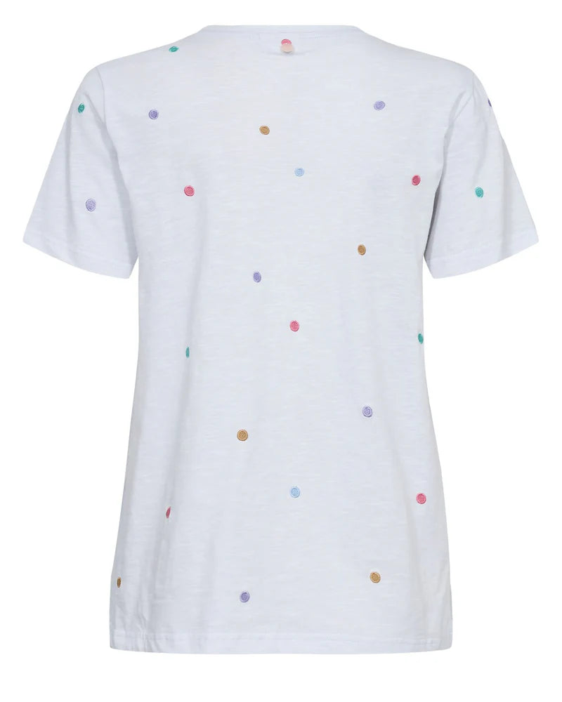 Numph Nusumi T Shirt White