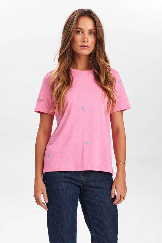 Numph Nusuis T Shirt Pink