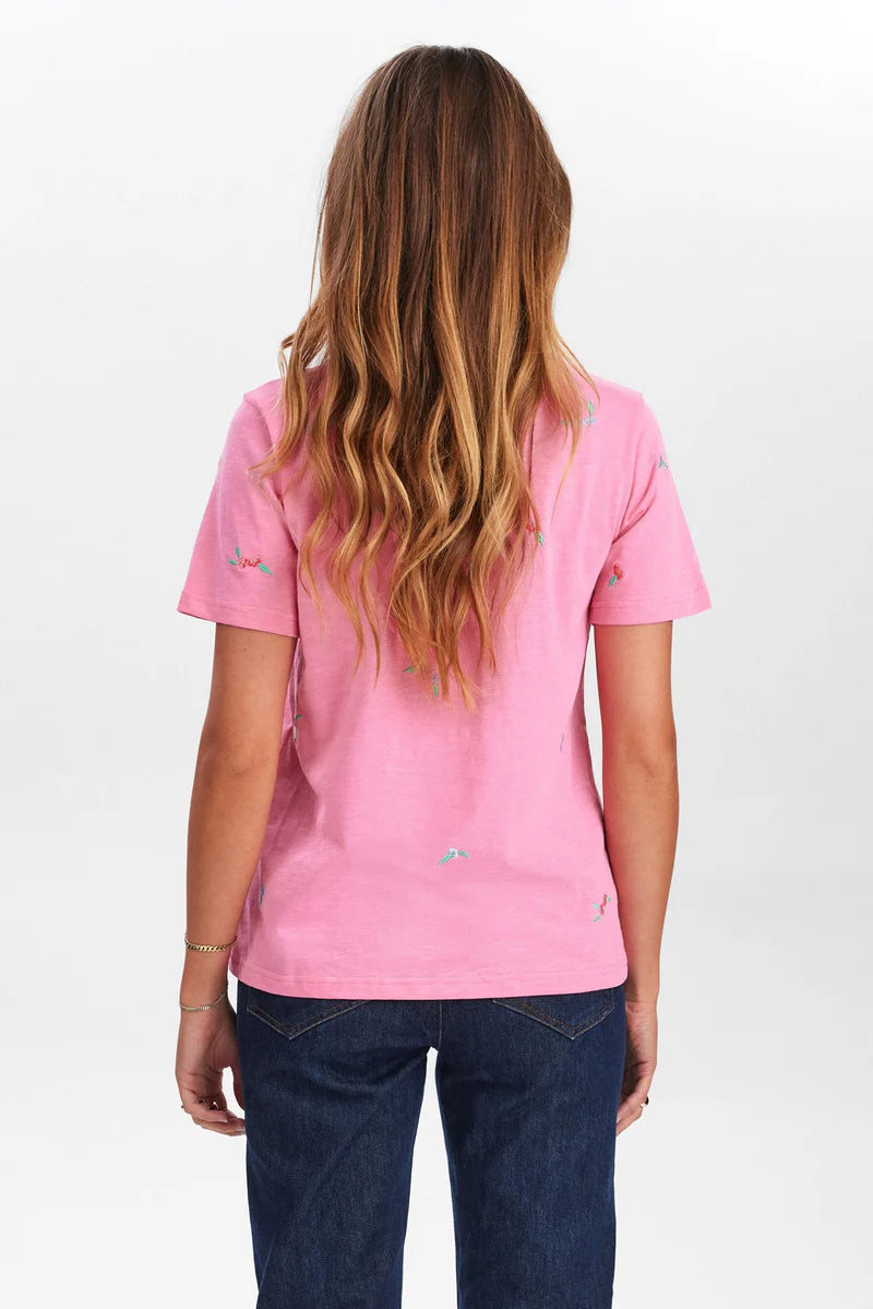 Numph Nusuis T Shirt Pink