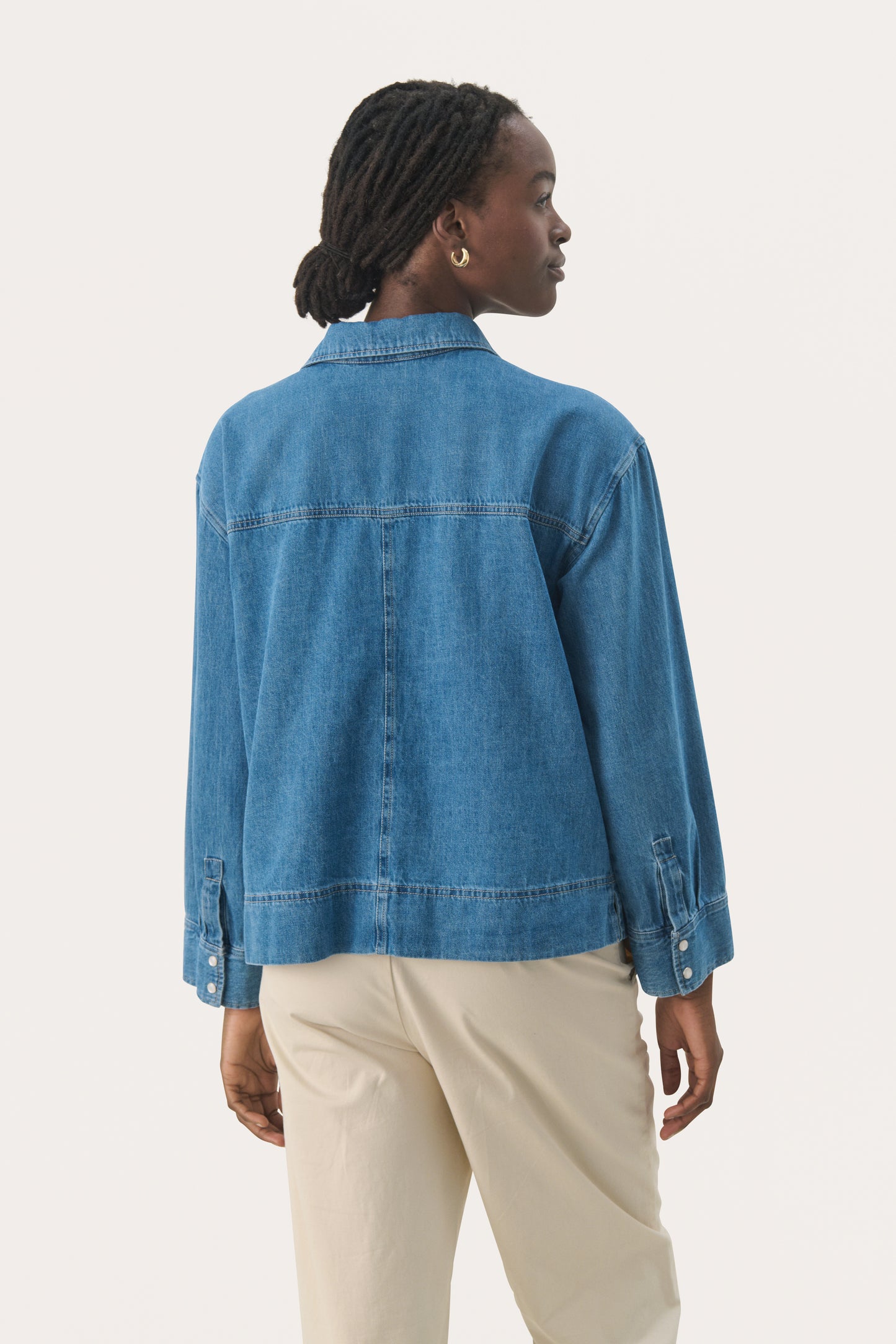 Part Two Petulla Oversized Shirt - Denim