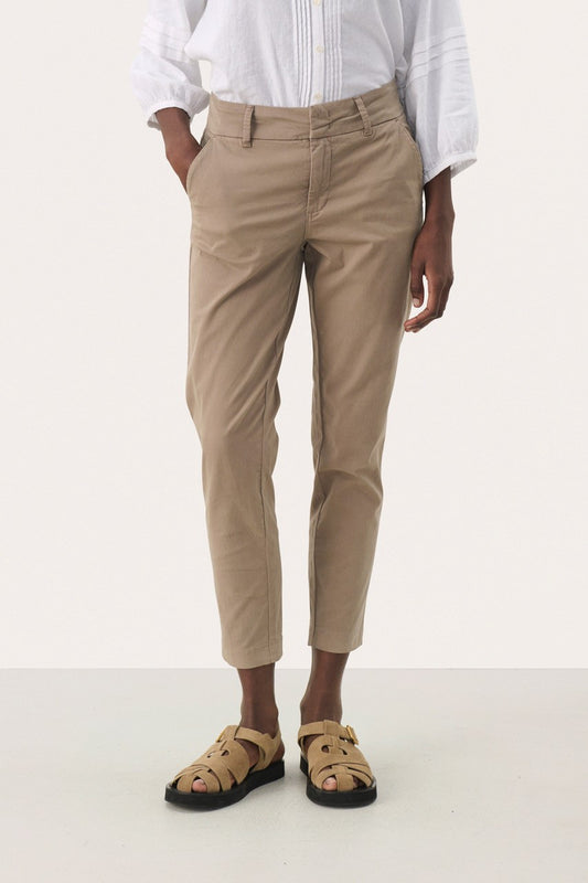 Part Two Soffys Chinos Trousers - Sand