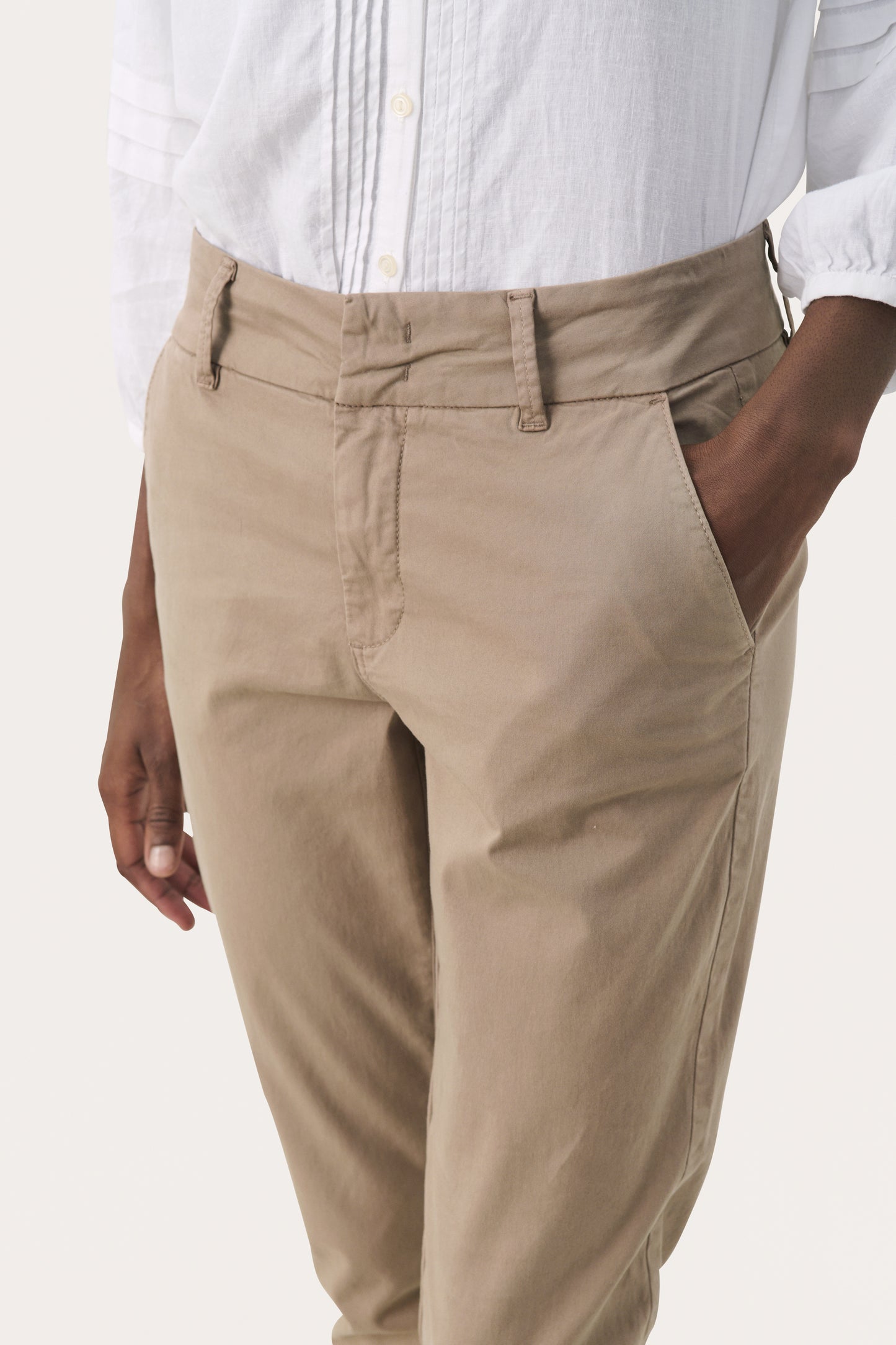 Part Two Soffys Chinos Trousers - Sand