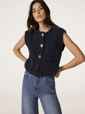 Part Two Noemie PW Knitted Waistcoat