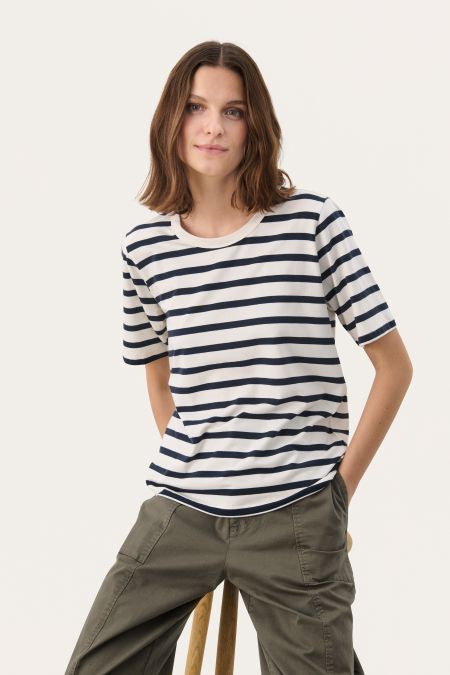 Part Two RataniPW T/Shirt Stripes