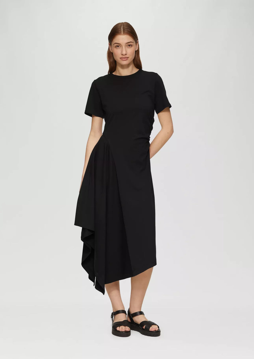 S Oliver Dress with handkerchief end