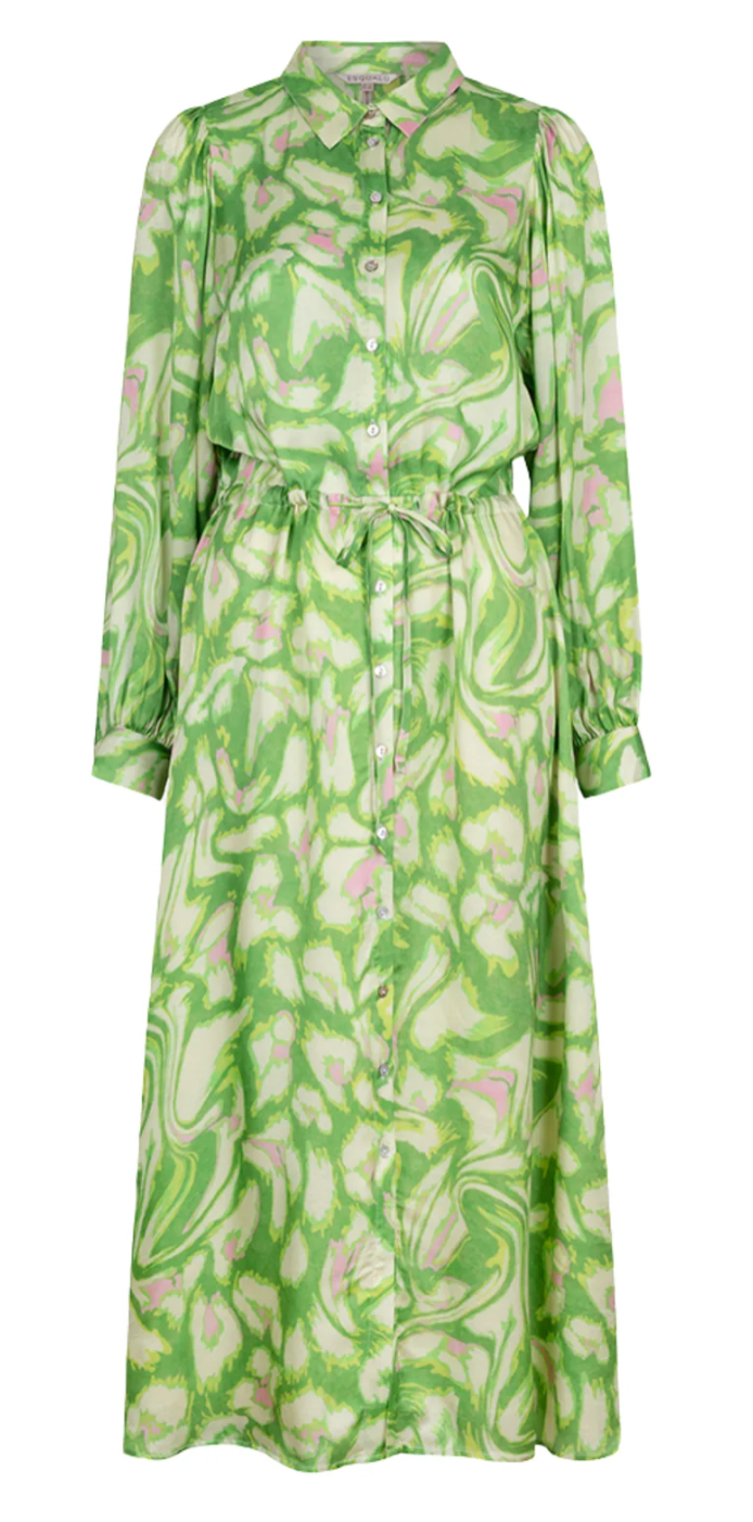 Esqualo Dress Long Floral Treasure